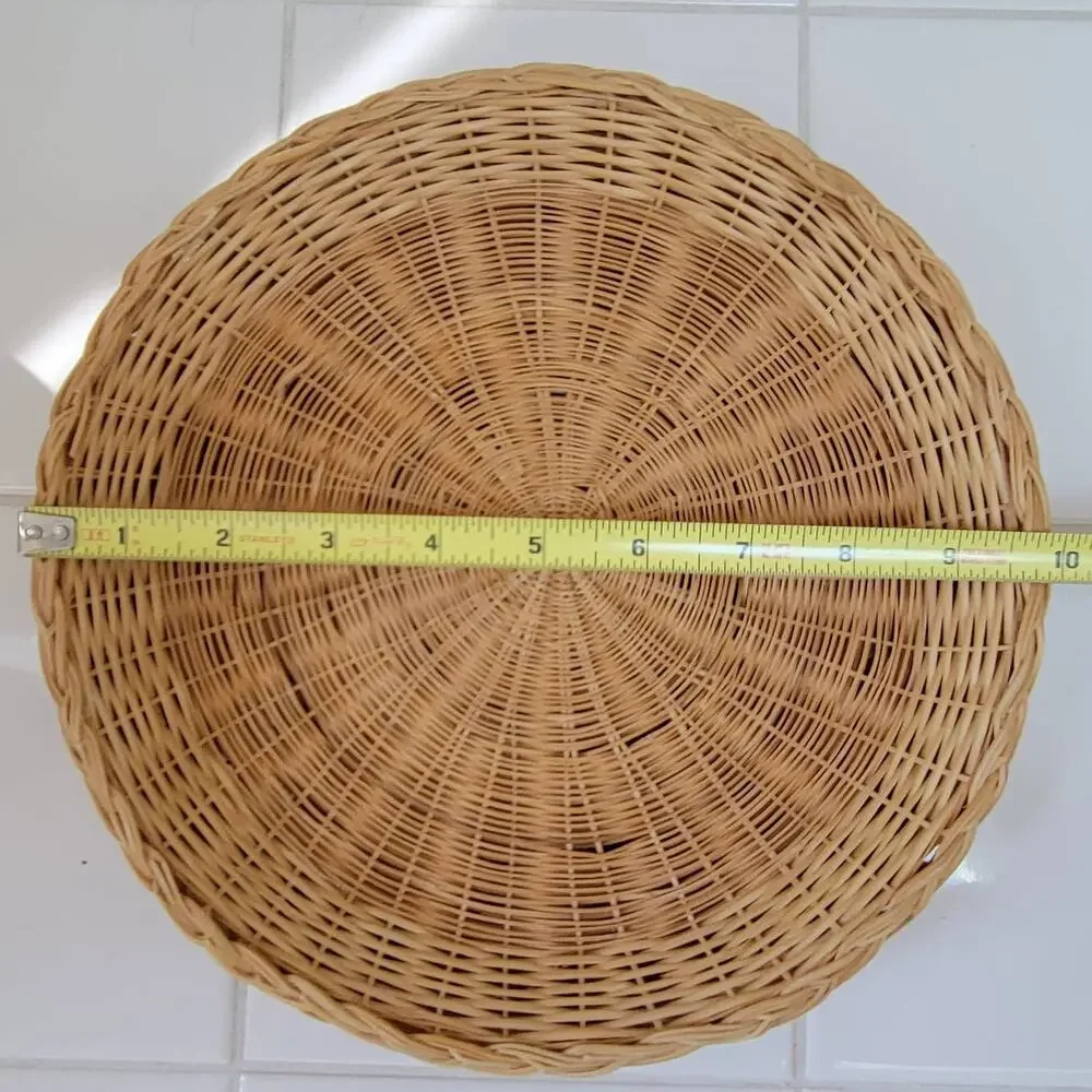 Set of 4 Baskets for Wall Hanging or to Hold Paper Plates